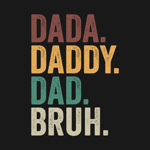 Dada Daddy Dad Bruh Fathers Day by urlowfur