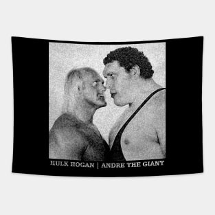 Andre the giant  ready for battle Tapestry