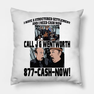 Retro Wentworth Cash Now Pillow