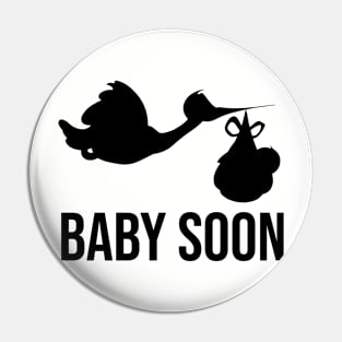 Baby soon Pin