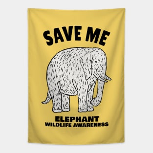 Elephant Protect Our Beautiful Wildlife Tapestry