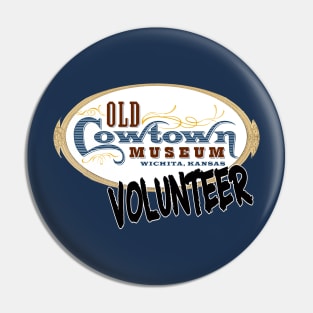 Cowtown Volunteer  (front Only) Pin