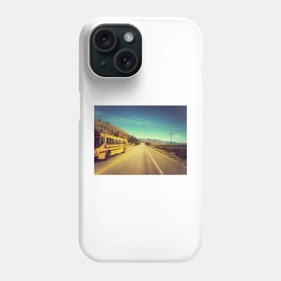 School Bus Crowsnest Highway Osoyoos Phone Case