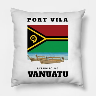 make a journey to Vanuatu Pillow