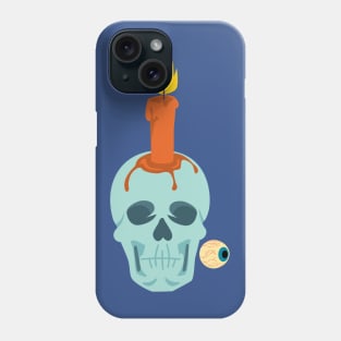 Halloween Candle skull Phone Case