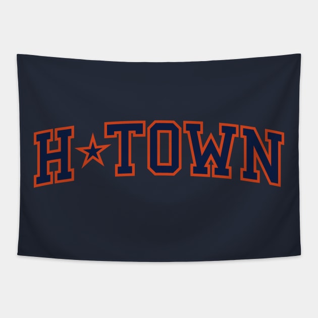H-Town Baseball Tapestry by CC0hort