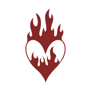 Flaming Heart T-Shirt