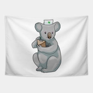 Koala Nurse Notepad Tapestry