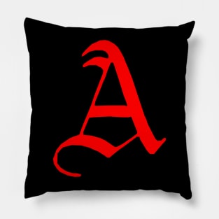 The Scarlet Letter Pillow