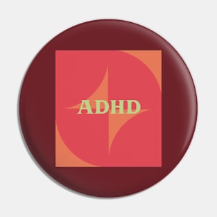 Mid-Modern ADHD Pin