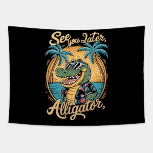 Swamp To Beach Tapestry