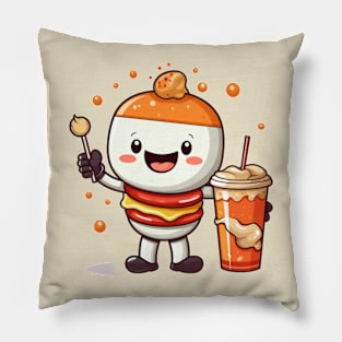 kawaii  junk food T-Shirt cute  funny Pillow