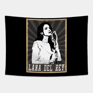 80s Style Lana Del Rey Tapestry