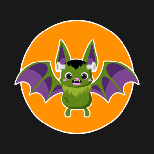 Cute Frankenstein Bat T-Shirt