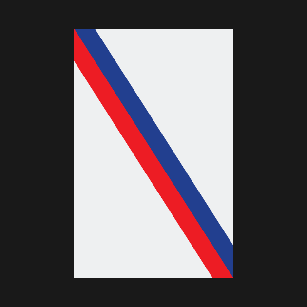 Glasgow Rangers Blue and Red Sash Away by Culture-Factory