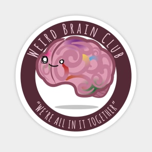 Weird Brain Club Magnet