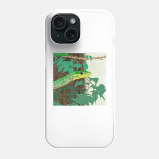 Snake in the Jungle! Phone Case