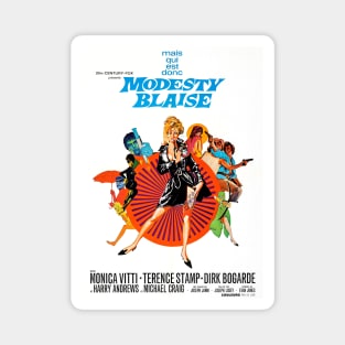 Modesty Blaise (1966) Magnet