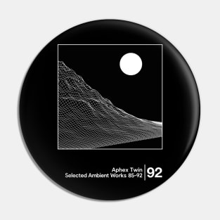 Selected Ambient Works / Minimalist Style Graphic Design Pin