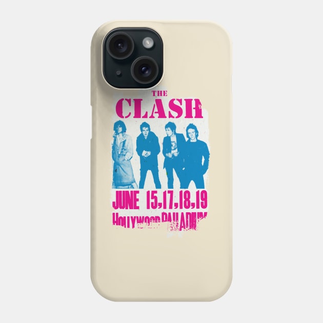 The Clash Phone Case by HAPPY TRIP PRESS