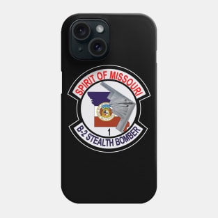 B2 - Spirit of Missouri - Stealth Bomber wo Txt Phone Case