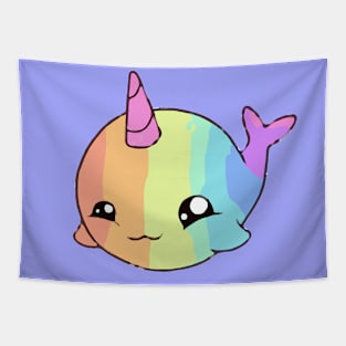 Cutie Narwhal Tapestry