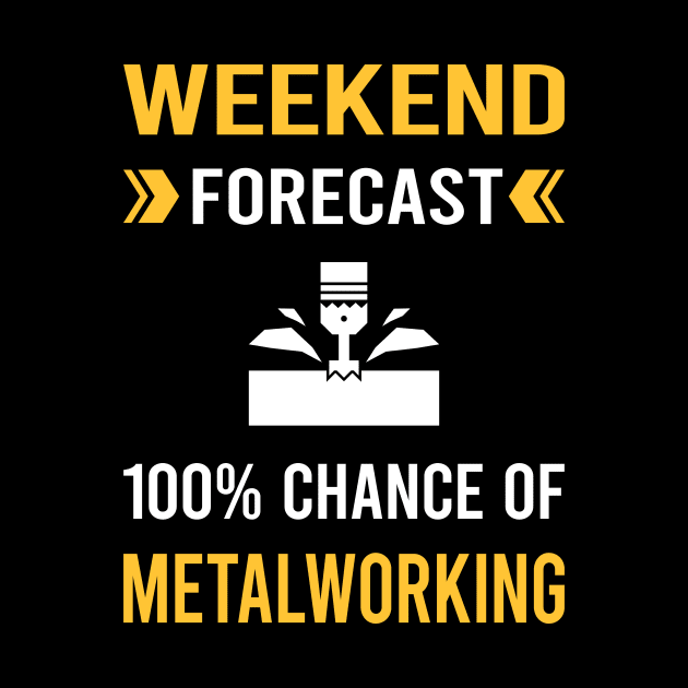 Weekend Forecast Metalworking Metalworker Metal Working by Good Day