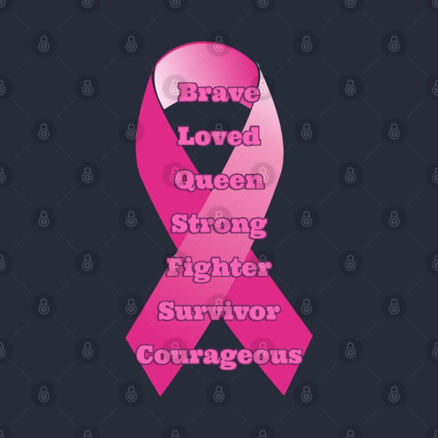 Breast Cancer Ribbon by musicanytime