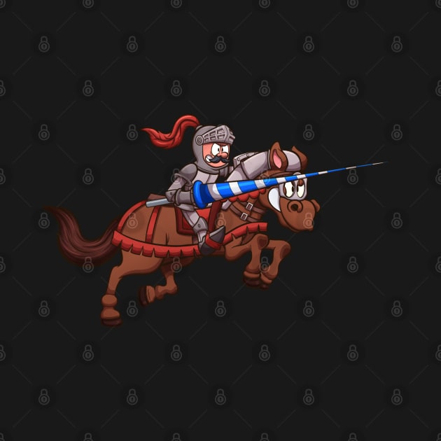 Jousting Knight by TheMaskedTooner