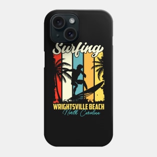 Surfing | Wrightsville Beach, North Carolina Phone Case