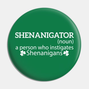 Shenanigator Definition Shenanigans Coordinator Pin