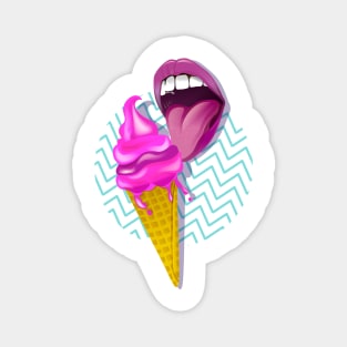 Ice cream nostalgia Magnet