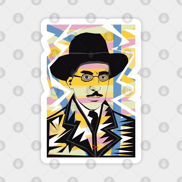 Fernando Pessoa Magnet by Exile Kings 