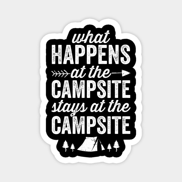 what happens at the campsite Magnet by captainmood