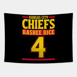 Kansas City Chiefs Rashee Rice 4 American Football Tapestry