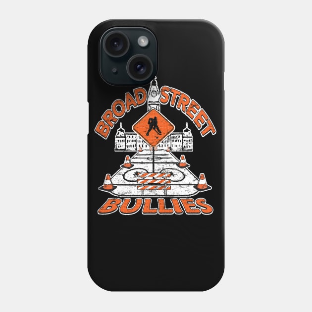 Broad Street Bullies Philadelphia Hockey Art Phone Case by TeeCreations