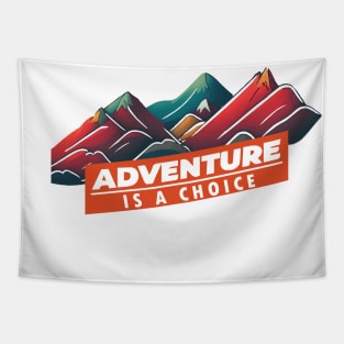 Adventure is a Choice Tapestry
