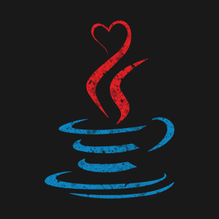 Love Java Programming Languange Retro Code T-Shirt