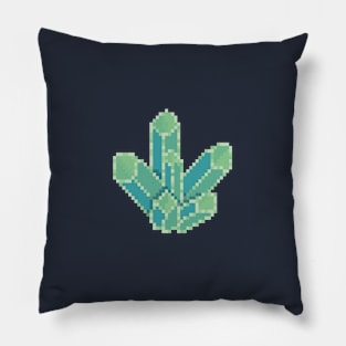 Crystal Pixel Art Pillow