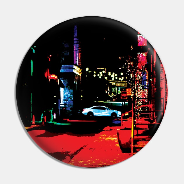 lit up city Pin by rclsivcreative