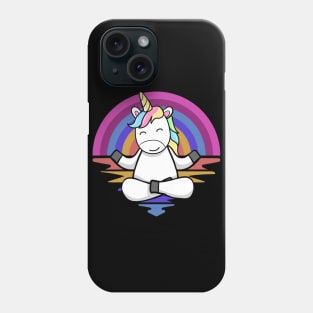 Yoga Unicorn Phone Case