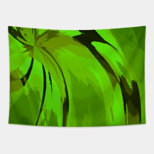 Flamma green Tapestry