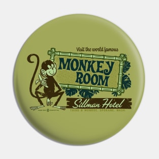 World Famous Monkey Room Vintage Spokane Washington Pin