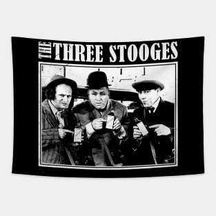 The Three Stooges  // Vintage Distressed Tapestry