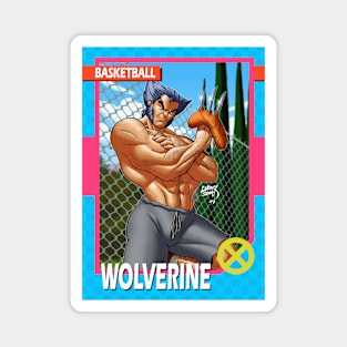 Wol97 Basketball Card Magnet