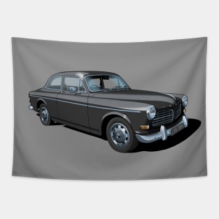 Volvo Amazon in black Tapestry