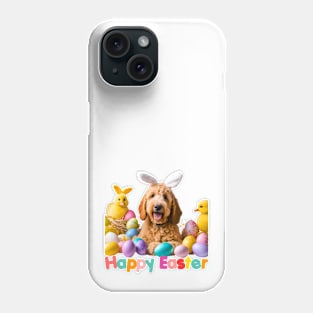 Here Comes the Easter Goldendoodle! Phone Case