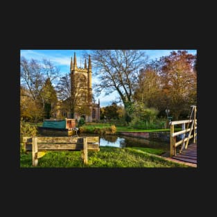 The Church By The Canal at Hungerford T-Shirt