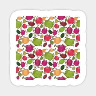 Colorful apple design Magnet