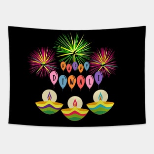 Diwali Tee Tapestry